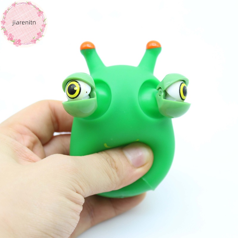 Jiarenitn Đồ Chơi Bóng Mắt Xanh Lá Vui Nhộn Giảm Căng Thẳng Cho Người Lớn Trẻ Em vn