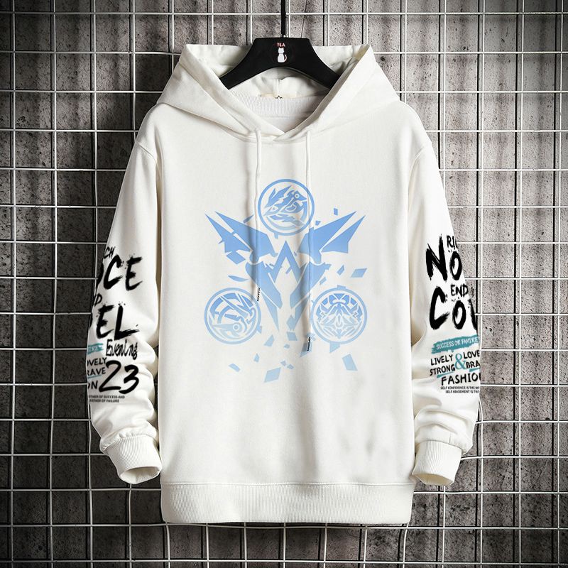 Bronya Hooded Sweatshirt Men's Student Youth Two-Dimensional Secondary Silver Wing Honkai Impact 3rd Peripheral Upper Clothes Man