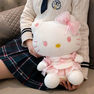 Búp Bê hello kitty Nhồi Bông Dễ Thương Dùng Làm Quà Tặng