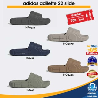   Auth  Dép nam Adilette 22 Ship Store Fullbox chính hãng dòng đúc toàn bộ siêu bền chống nước chống trượt - Aries Sốp 