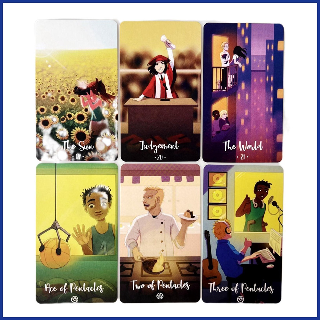 Bộ Bài tarot Tiêu Chuẩn Phiên Bản Tiếng Anh