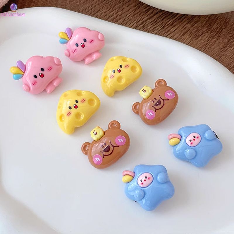 Miumiua🔮Kẹp tóc kiểu đám mây hoạt hình dễ thương cho nữ 2024
