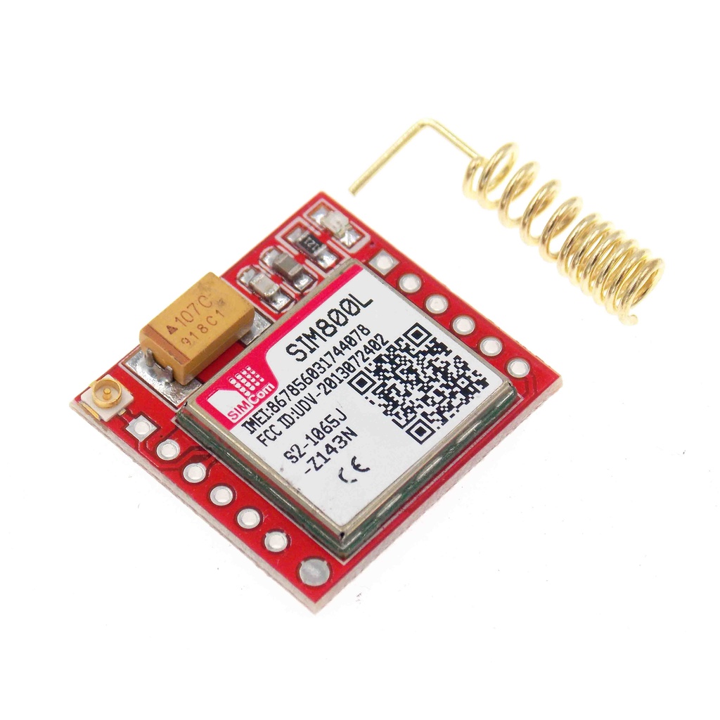 Mô Đun sim800l gprs gsm Lõi microsim Không Dây Kèm Ăng Ten