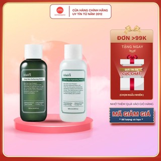 Nước hoa hồng Toner Klairs Daily Softening - Hydrating Skin Water dưỡng ẩm Bigsize Dear Klair 500ml