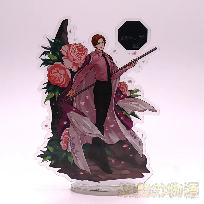 Mô hình Standee Anime Stand Time Raiders Đạo mộ bút ký Wuxie Zhang qiling Acrylic Phụ kiện trang trí để bàn góc học tập