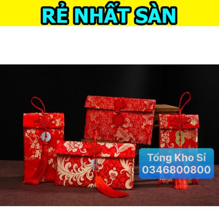 Bao Lì Xì Gấm Cao Cấp Ngày Tết , Cưới Hỏi , Có vải lót bên trong