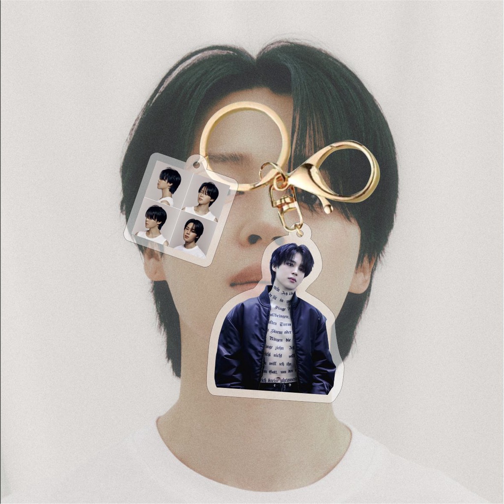 Móc Khóa acrylic Hình bts jimin