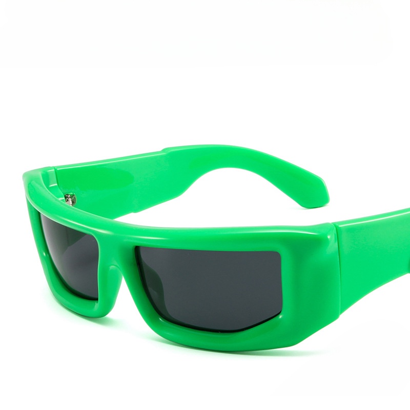 Y2k Kính Râm Tráng Gương Phong Cách punk Thể Thao Thời Trang Cho Nam Và Nữ