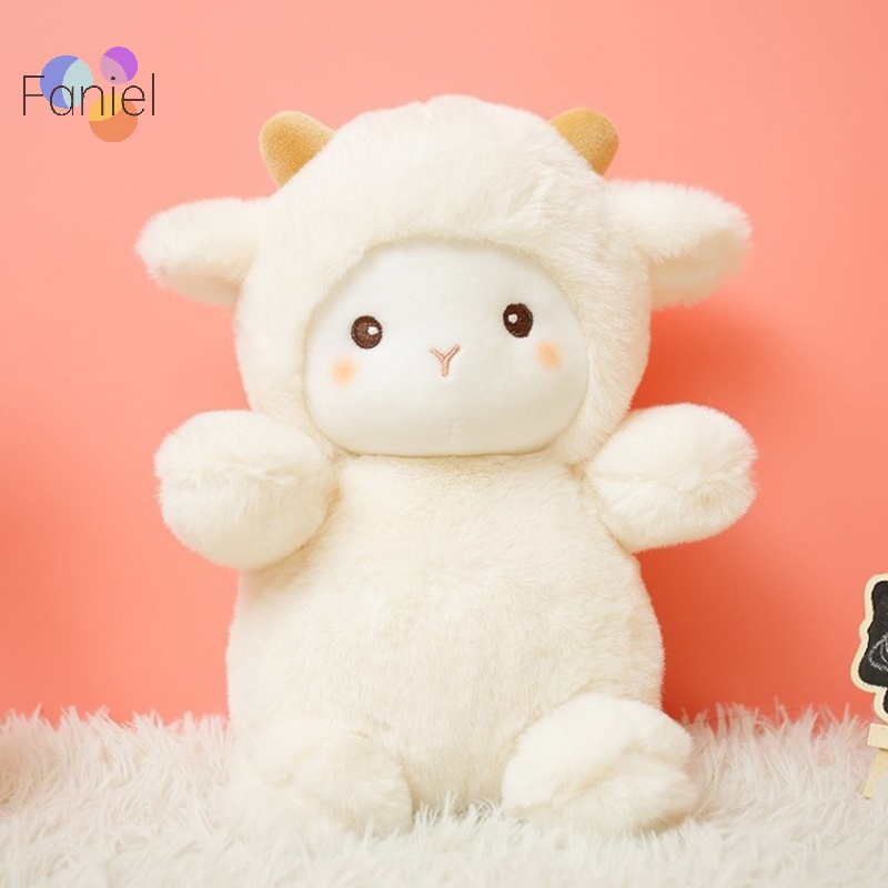 Thú Nhồi Bông Hình Cừu alpaca Siêu Dễ Thương 25cm