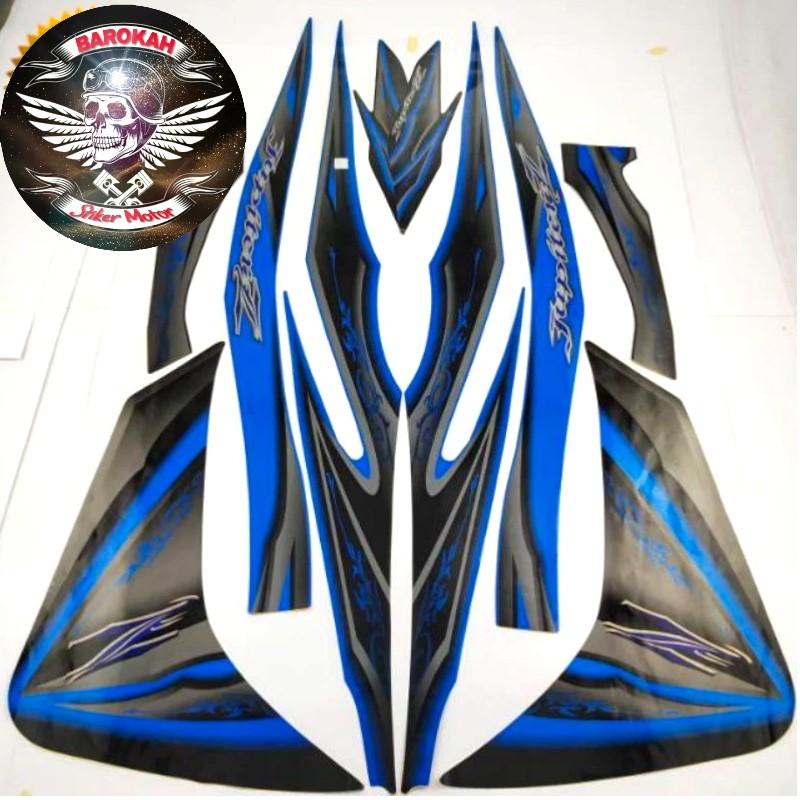 AJS Sọc Miếng Dán Cực Xe Máy yamaha jupi z robot Mới Xanh Đen 2010 2011 Tiêu Chuẩn Thân Danh Sách Ku