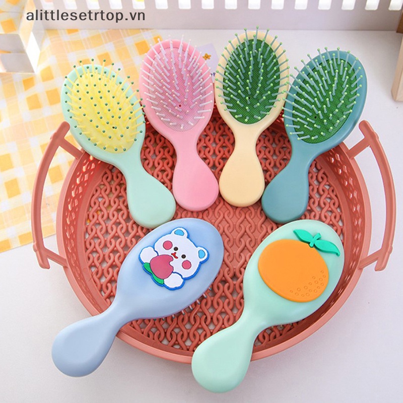 Lược Đệm Khí Mát Xa Hình Búp Bê anime kawaii Dễ Thương Nhỏ Gọn Thích Hợp Làm Quà Tặng Cho Bạn Gái