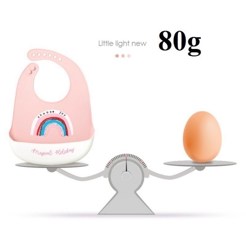 PVN61342 Yếm Máng Ăn Dặm Silicon Siêu Mềm Cho Bé T2