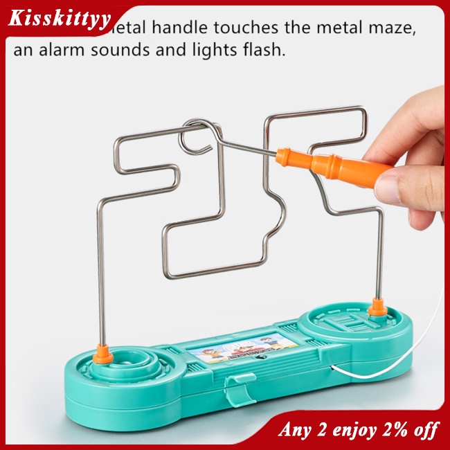 Kisskitty Đồ Chơi Mê Cung Điện Tử Giúp Bé Tập Trung