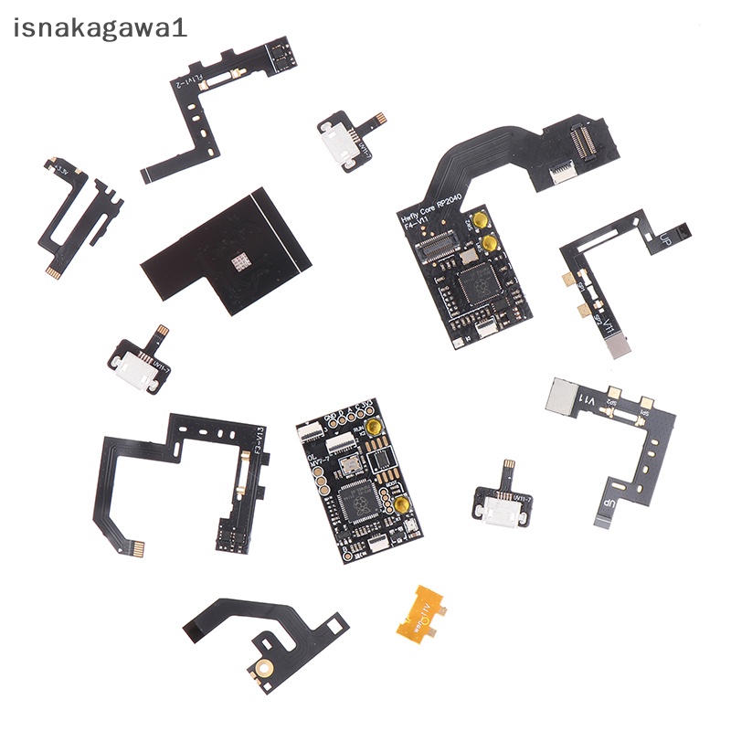 Bộ chip rp2040 Lõi Công Tắc Nâng Cấp Hỗ Trợ Cả Hai Đèn Nhấp Nháy Màu Đen Cho ns oled v4 ns lite v4.1 v1 v2