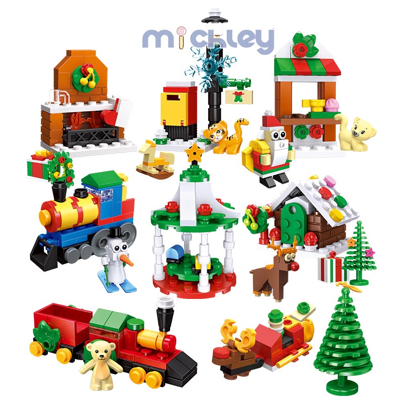 Michley Bộ Đồ Chơi Lắp Ráp lego Ngôi Sao Hoạt Hình Dành Cho Trẻ Em