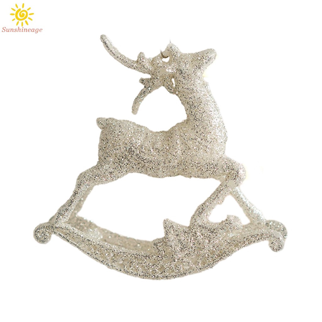 Phụ Kiện Treo Trang Trí Cây Thông Giáng Sinh Hình Tuần Lộc / Sâm Panh