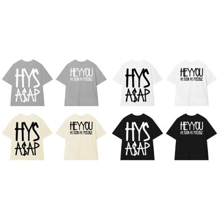 Áo thun HYS AS SOON AS POSIBLE