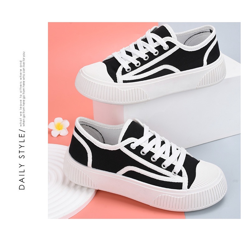Giày Thể Thao Vải canvas Đế Dày Thoải Mái Thời Trang Xuân Thu 2023
