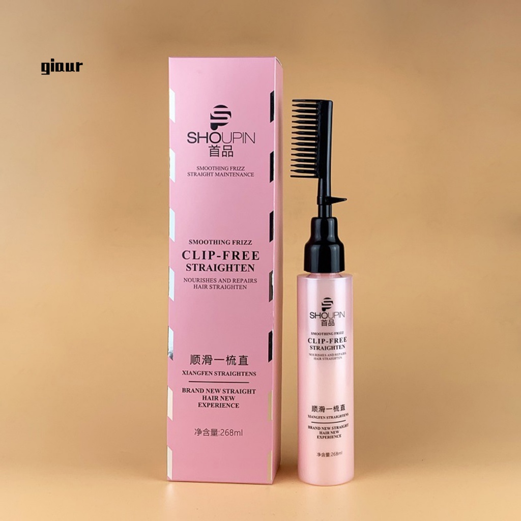 Giaurz Lược Chải Tóc Thẳng Thân Thiện Với Da Đầu Nuôi Dưỡng Tóc Thẳng Dài Lâu