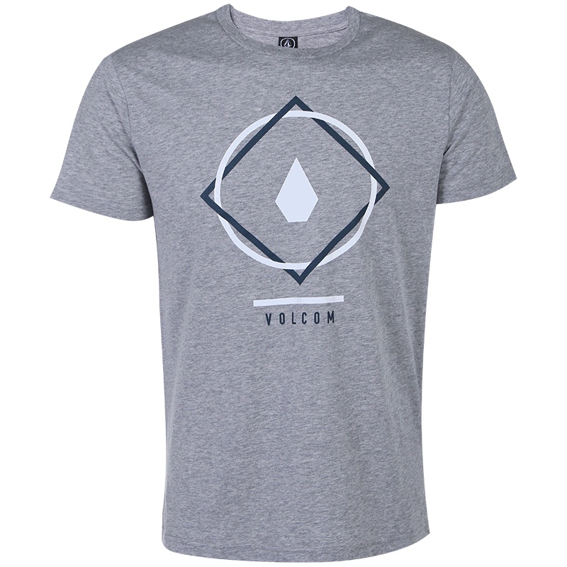 Áo Thun cotton Tay Ngắn In Chữ volcom Trẻ Trung Hợp Thời Trang Cho Nam