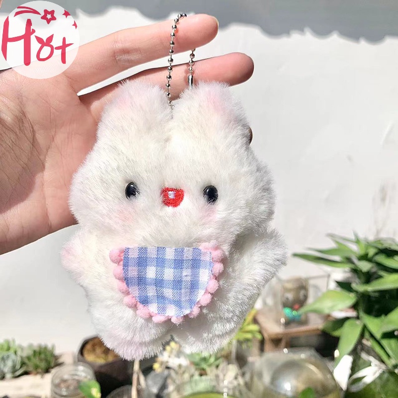 Jr Móc Khóa Hình Thỏ Nhồi Bông Đáng Yêu