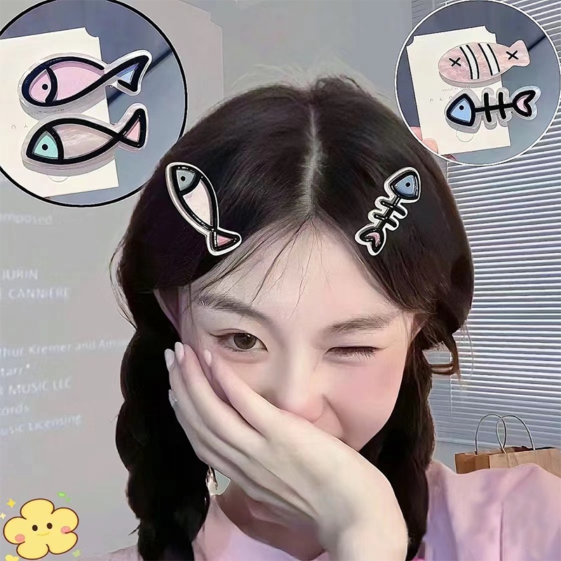 Kẹp Tóc Hình Cá Heo Nhỏ Nhắn Dễ Thương Cho Nữ