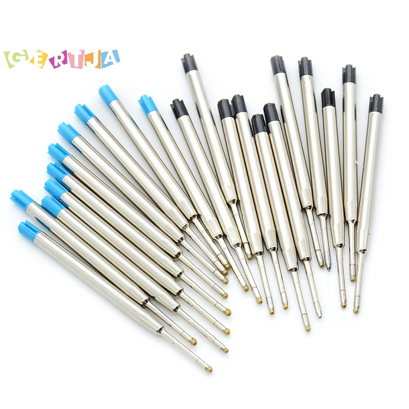 Set 10 Bút Bi Ngòi 1.0mm Tiêu Chuẩn Màu Xanh Dương