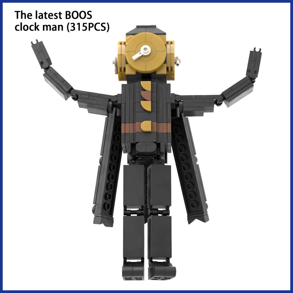 Skibidi Bộ Đồ Chơi Lắp Ráp Máy Ảnh Có Âm Thanh Và Máy Ảnh Độc Đáo Cho Bé