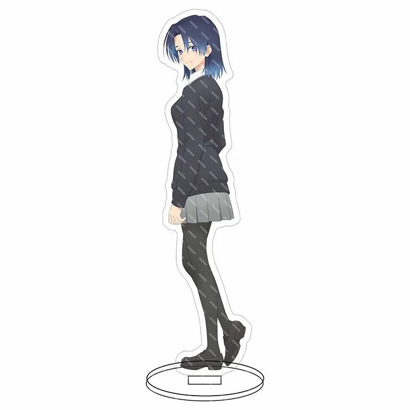 Mô hình Standee Shikimori's Not Just a Cutie anime Shikimori Izumi dxgvf Phụ kiện trang trí để bàn góc học tập