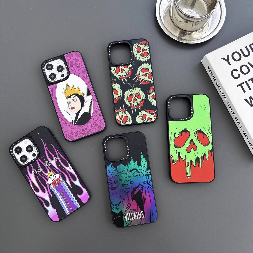 CASETiFY Disney Villains Queen Strange Magic Ốp Điện Thoại IPhone 14 15 16 17 Pro Max 12 13 Mini 11 