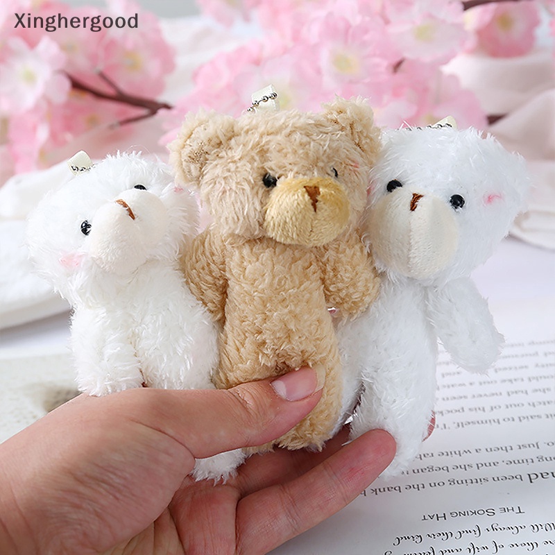 Xinghergood Móc Khóa Hình Gấu Nhồi Bông Đáng Yêu Dành Cho Bé Gái