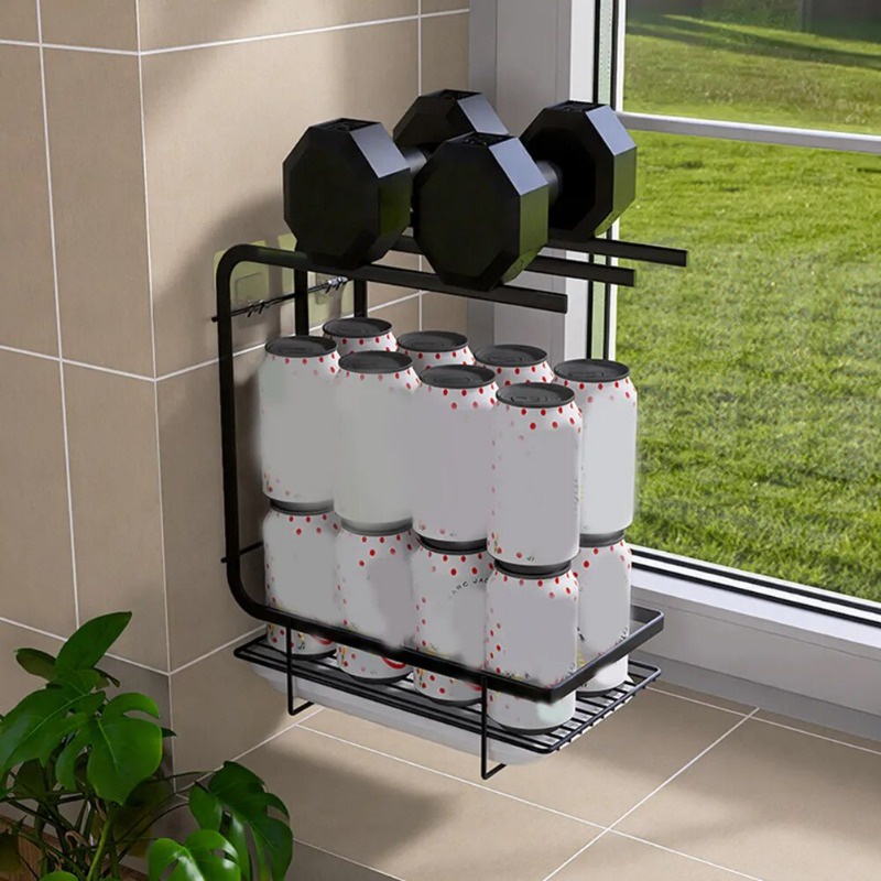 Giá Đỡ Xà Phòng Mút Rửa Chén Treo Tường Nhà Tắm Tiện Lợi