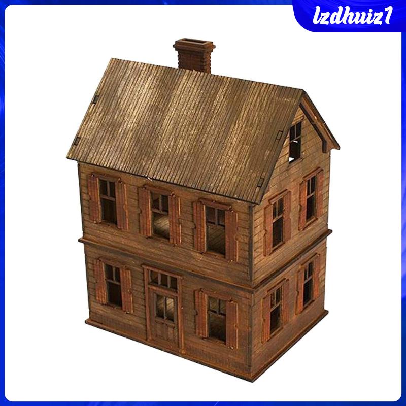 Bộ Mô Hình Cảnh Quan Để Bàn Bằng Gỗ