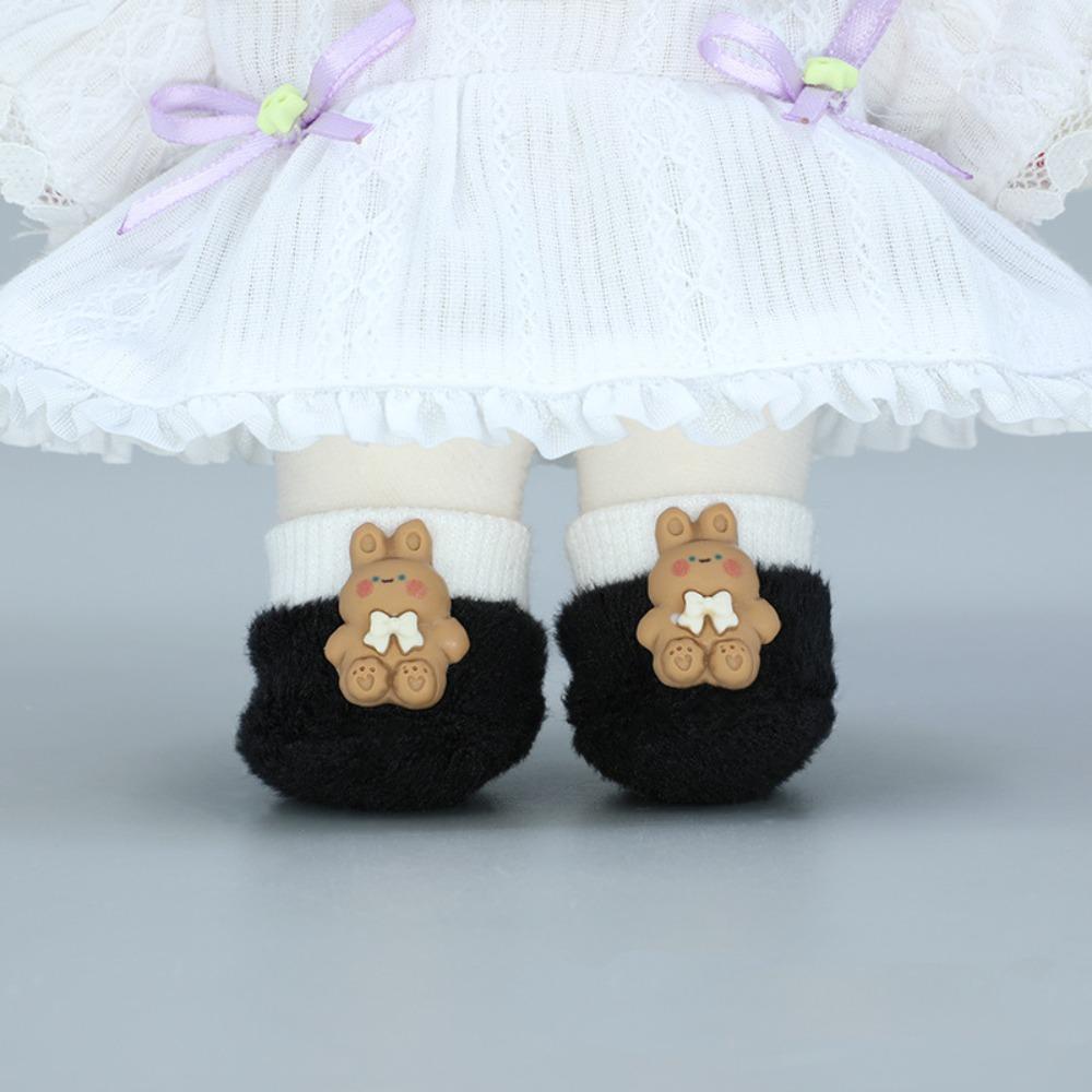 Đôi Giày Bông Mềm 20cm Cho Búp Bê 1 / 12 20cm
