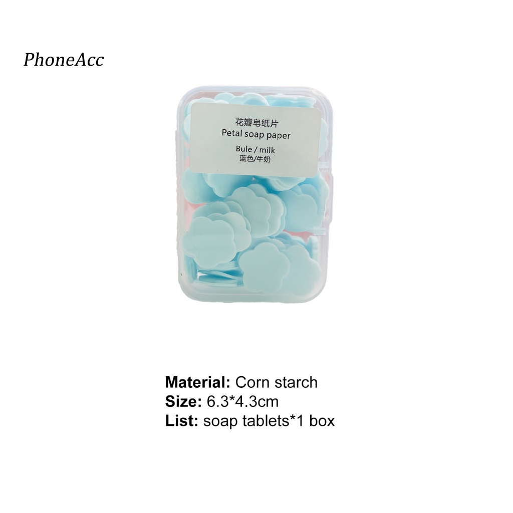 Hộp 100 Xà Phòng Giấy Hình Hạt Bắp Thân Thiện Với Môi Trường