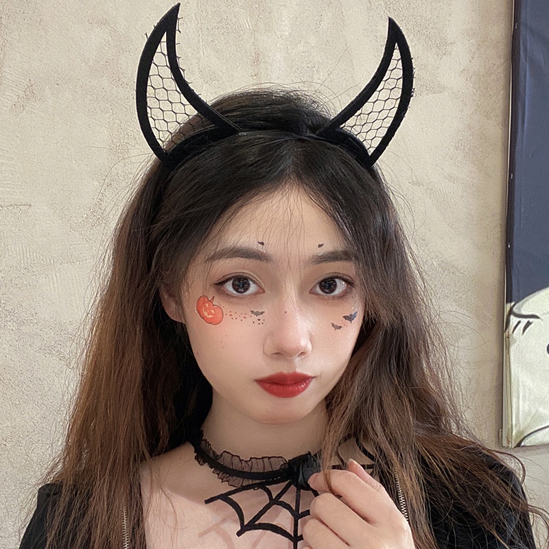 Băng Đô Cài Tóc Hình Quỷ Dễ Thương Cho Nữ