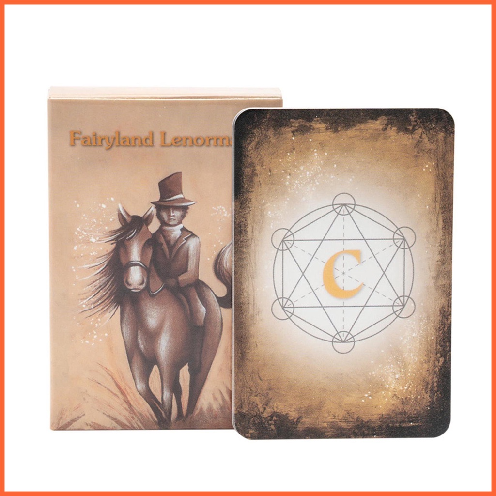 Thẻ Bài tarot oracle Thần Tiên Delnormand Di Động Phân Tử Thần Bí Cho chunvn