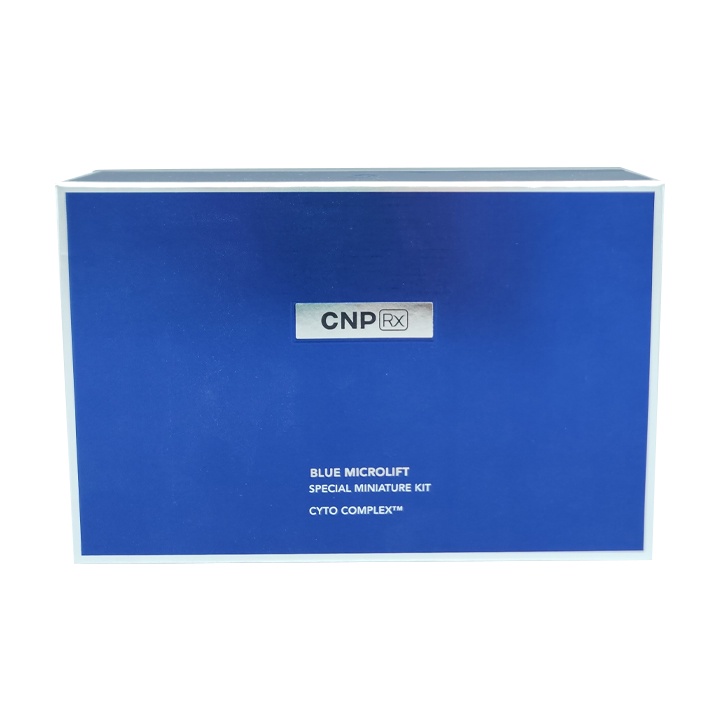 CNP Rx BLUE MICROLIFT SPECIAL MINITURE 4PCS KIT / Toner / Emulsion / Serum / Crame