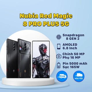 Điện thoại nubia red magic 8s pro 5g - snapdragon 8 gen 2 - amoled 6.8 inche
