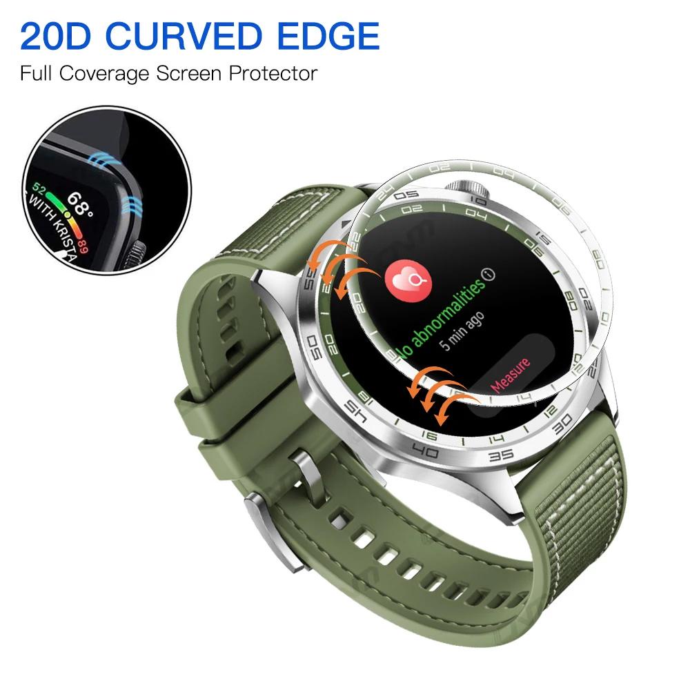 Phim Dán 5d Bảo Vệ Màn Hình Chống Trầy Màu Xanh Lá 46mm Cho Đồng Hồ huawei gt4 gt 4