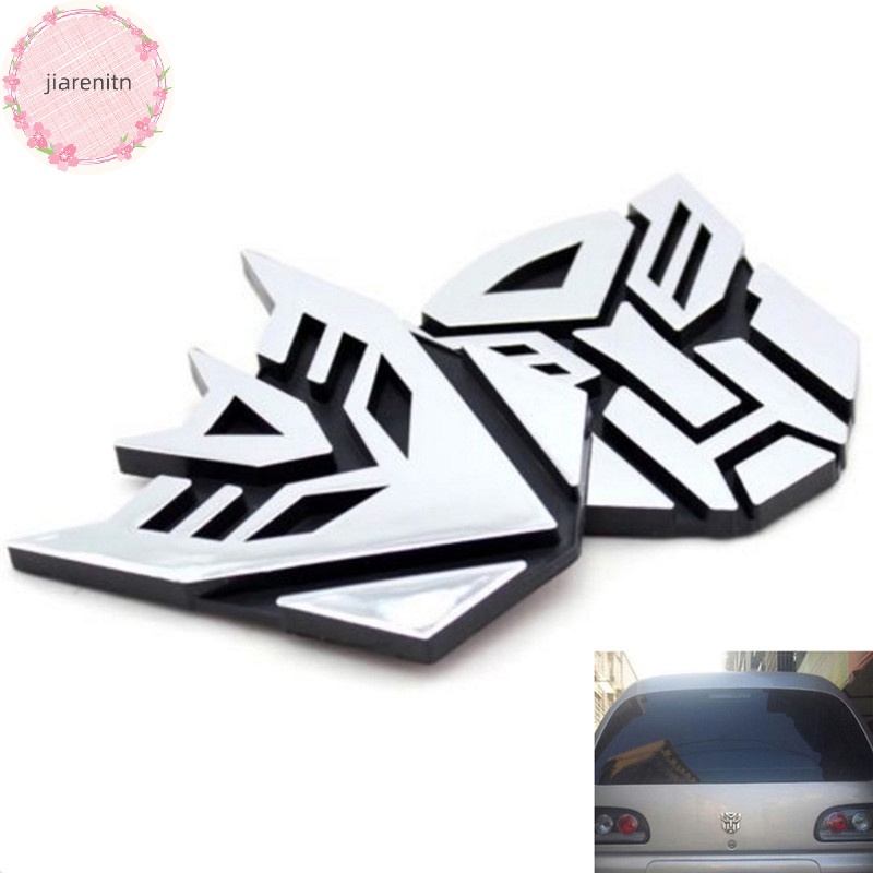 Logo transformers 3d Dán Trang Trí Xe Hơi vn