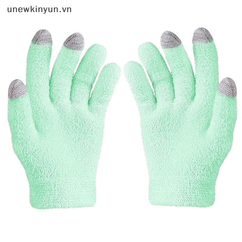 1 Cặp Găng Tay gel spa Có Thể Tái Sử Dụng Dùng Cho Màn Hình Cảm Ứng Dưỡng Ẩm Làm Trắng Da Tay Và Chân vn