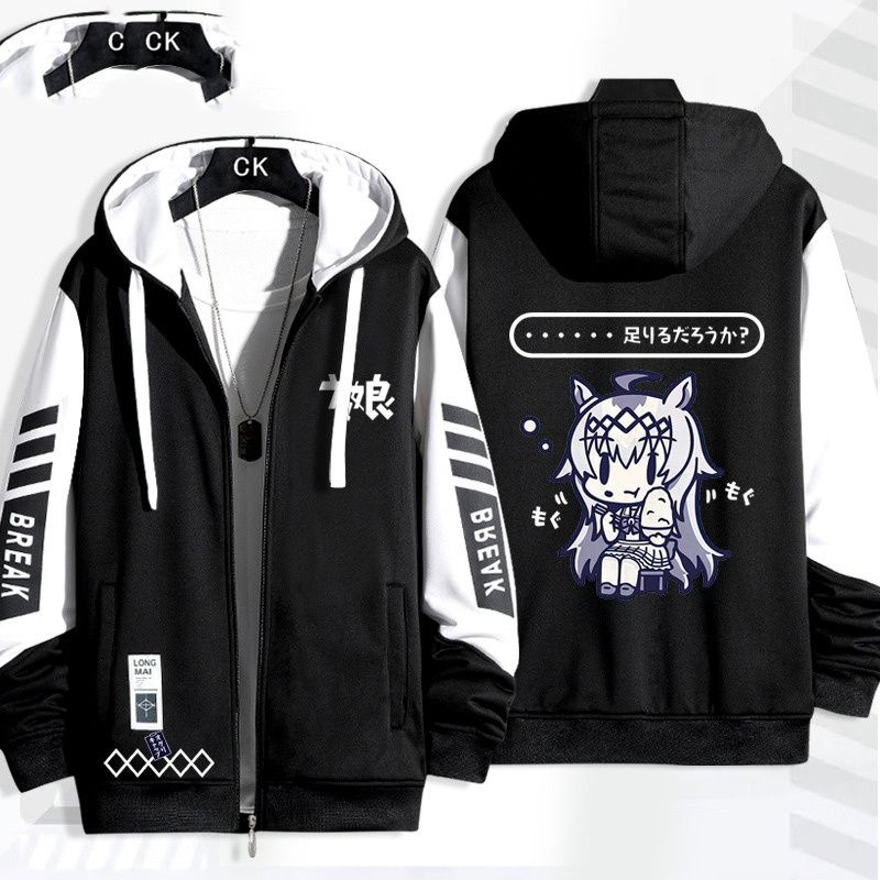 Rozaliya Áo Khoác cardigan Hai Chiều Họa Tiết anime Thời Trang Xuân Thu