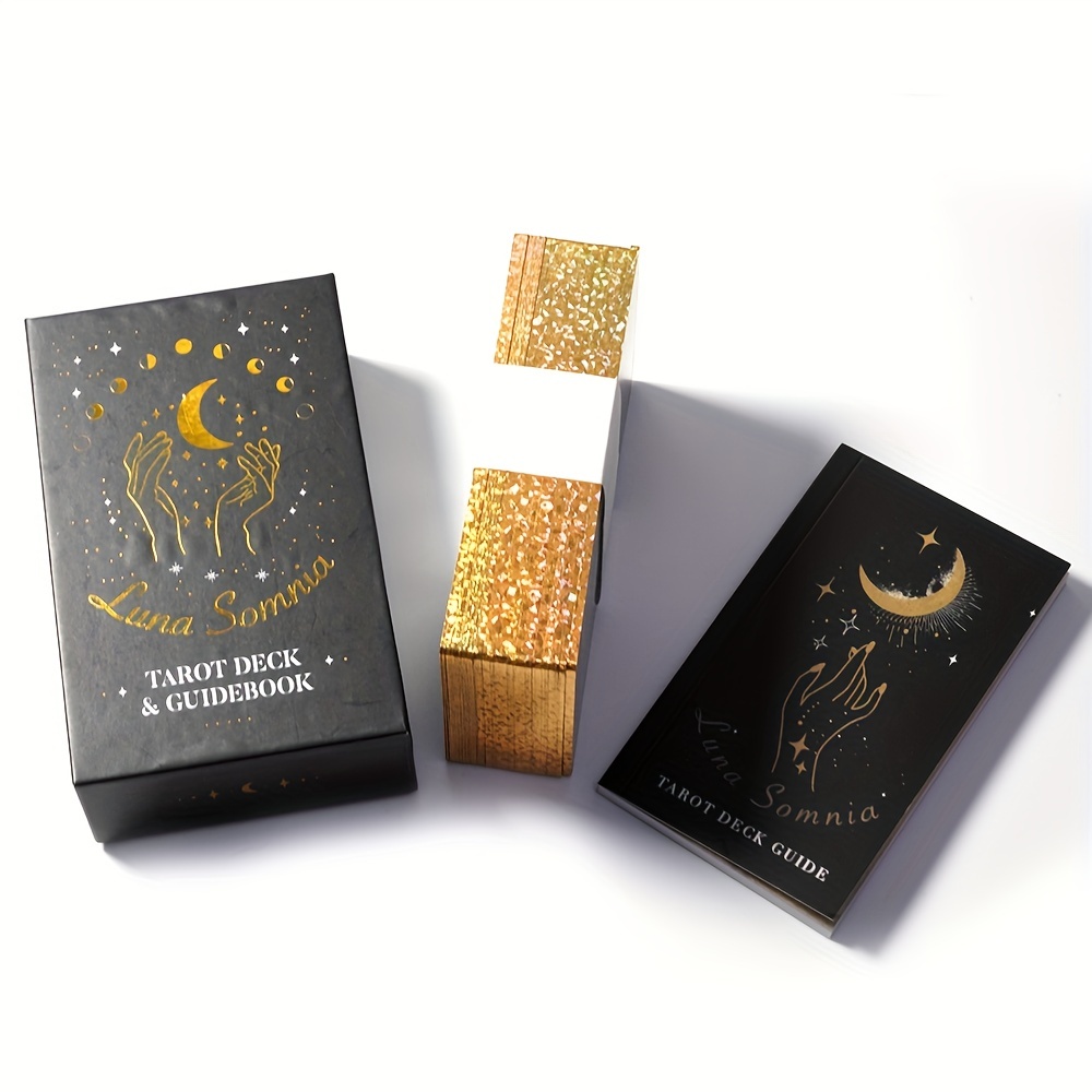Luna Bộ Bài tarot Mất Ngủ Kèm Thẻ Bài Giấy Kích Thước Khác Nhau