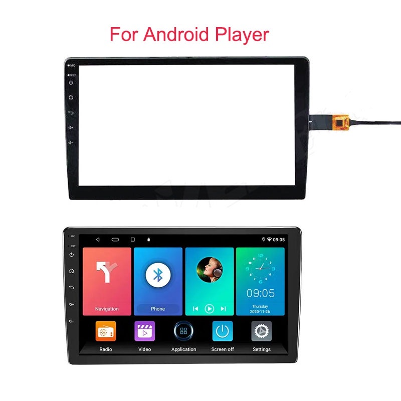 Mặt kính Cảm Ứng cho Màn Hình Android kích thước 7inch 9inch 10inch của Oto