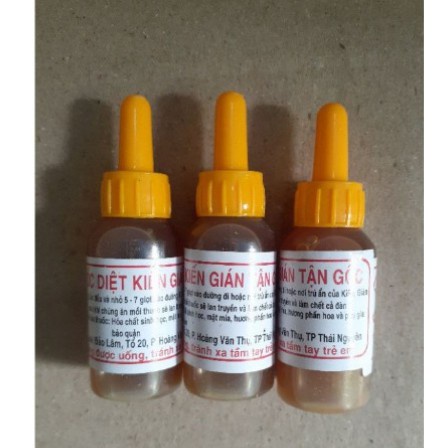COMBO 10 LỌ DIỆT KIẾN GIÁN TẬN GỐC LỌ 10ML