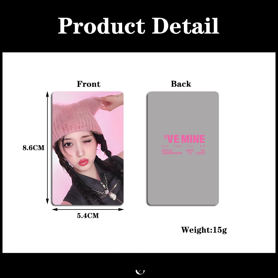 Bộ Sưu Tập Thẻ Hình Ca Sĩ kpop I 'Ve 1st ep I' Ve