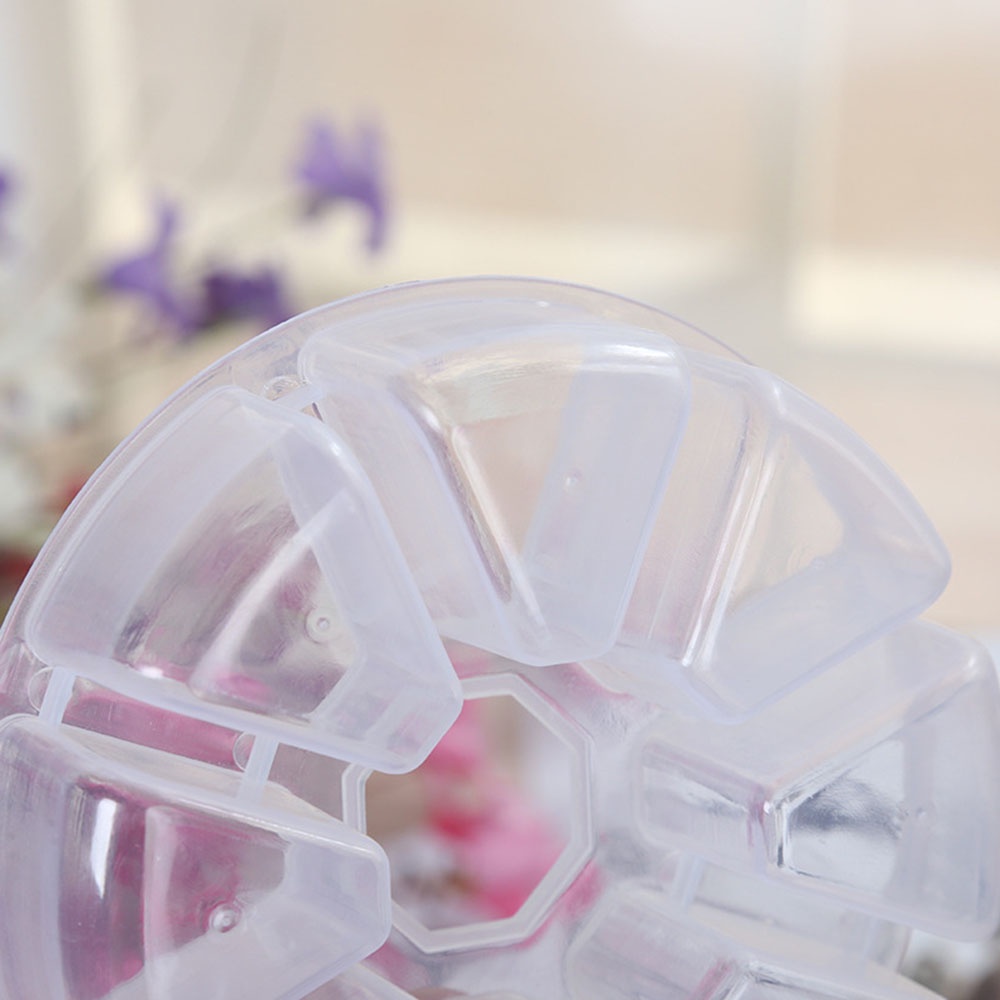 Storage Box 8 Slots Plastic Case Craft Organizer Container Accessories