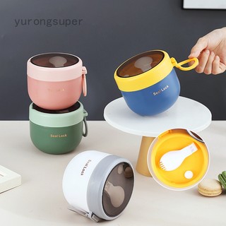 Hộp đựng thức ăn cách nhiệt chống tràn 600ml