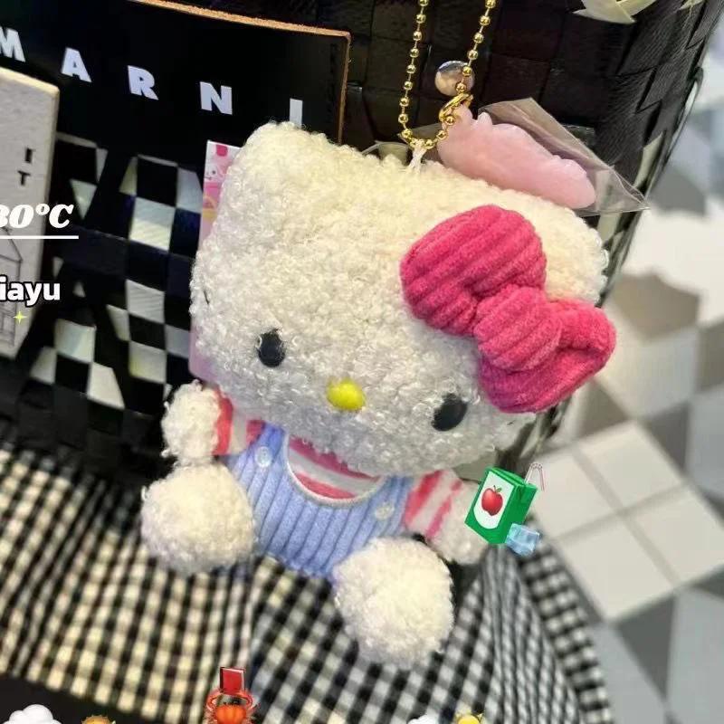 SANRIO Hello kitty Móc Khóa Hình Mèo kitty Nhồi Bông Đáng Yêu